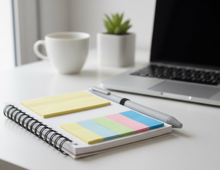 Faith & Courage Mini Notebook Set with Pen + Post-Its