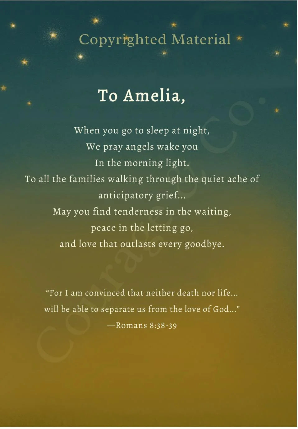 Before I Go to Sleep: A Story of Goodbye, and the Love That Never Leaves